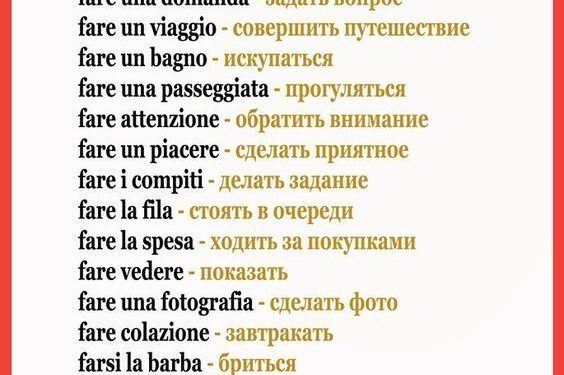 Популярные языки Италии