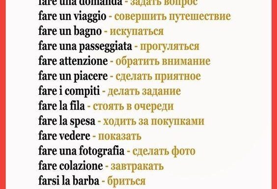 Популярные языки Италии